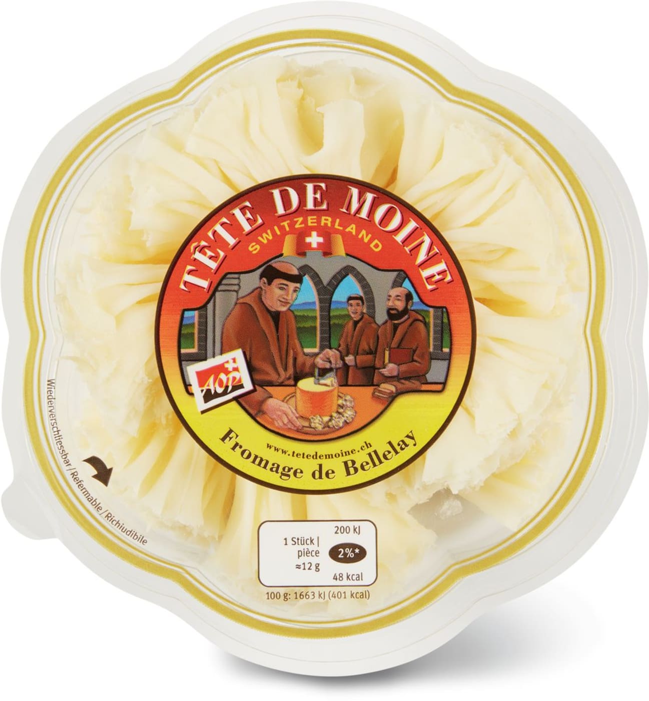 Tete de Moine Swiss Cheese