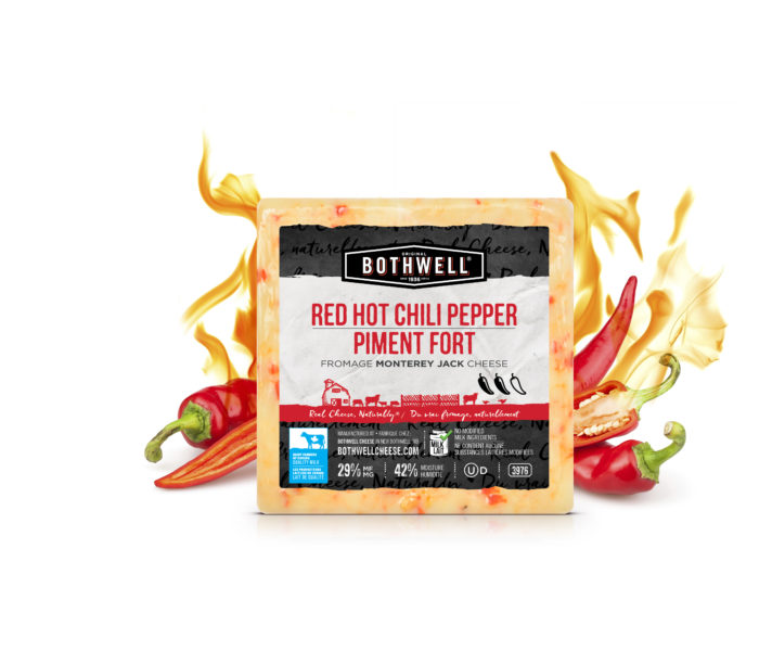Bothwell Monterey Jack Cheese with Red Hot Chili Pepper