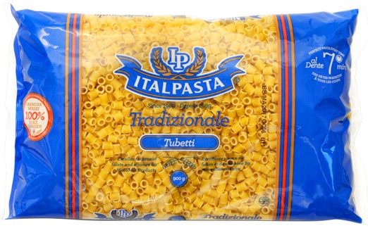 Italpasta Tubetti 900g