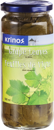 Krinos Grape Leaves in Brine 500ml