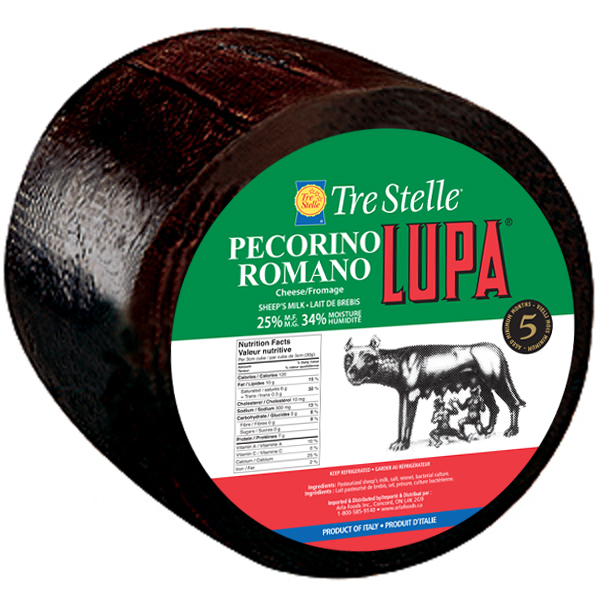 Tre Stelle Lupa Pecorino Romano Cheese