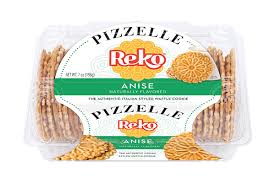 Reko Anise Pizzelle Waffle Cookies 200g