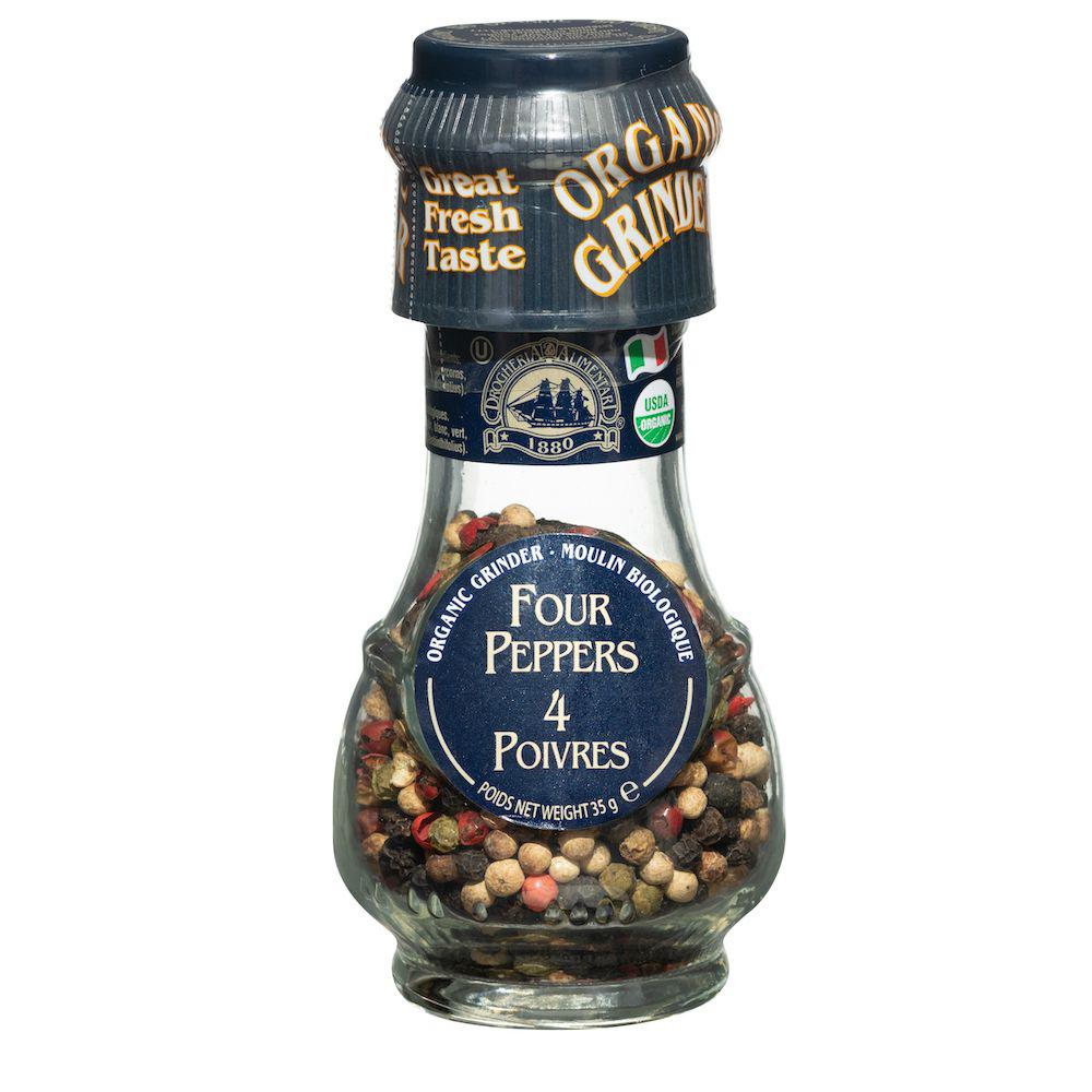 Drogheria Four Peppers Organic Grinder 35g