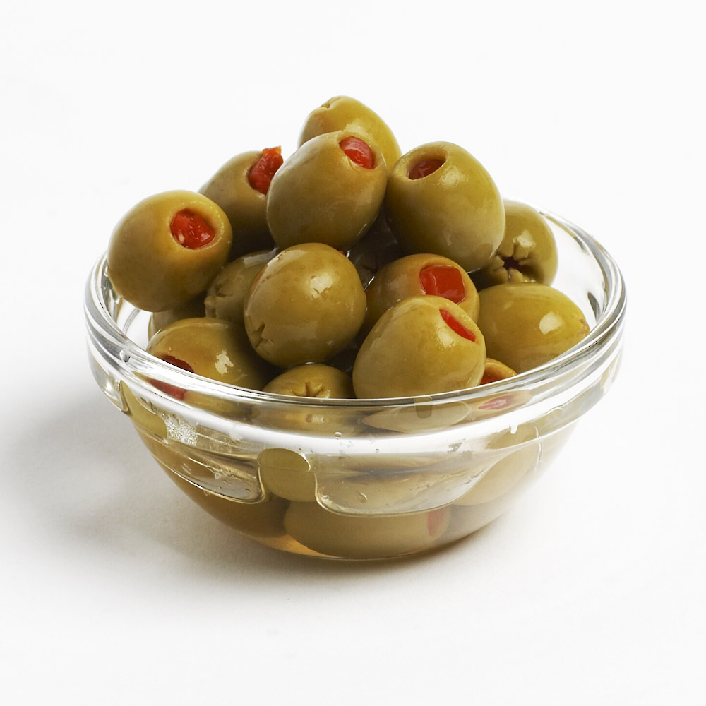 Green Olives Stuffed with Pimento