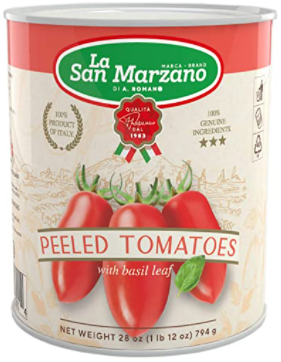 La San Marzano Peeled Italian Tomatoes 28oz