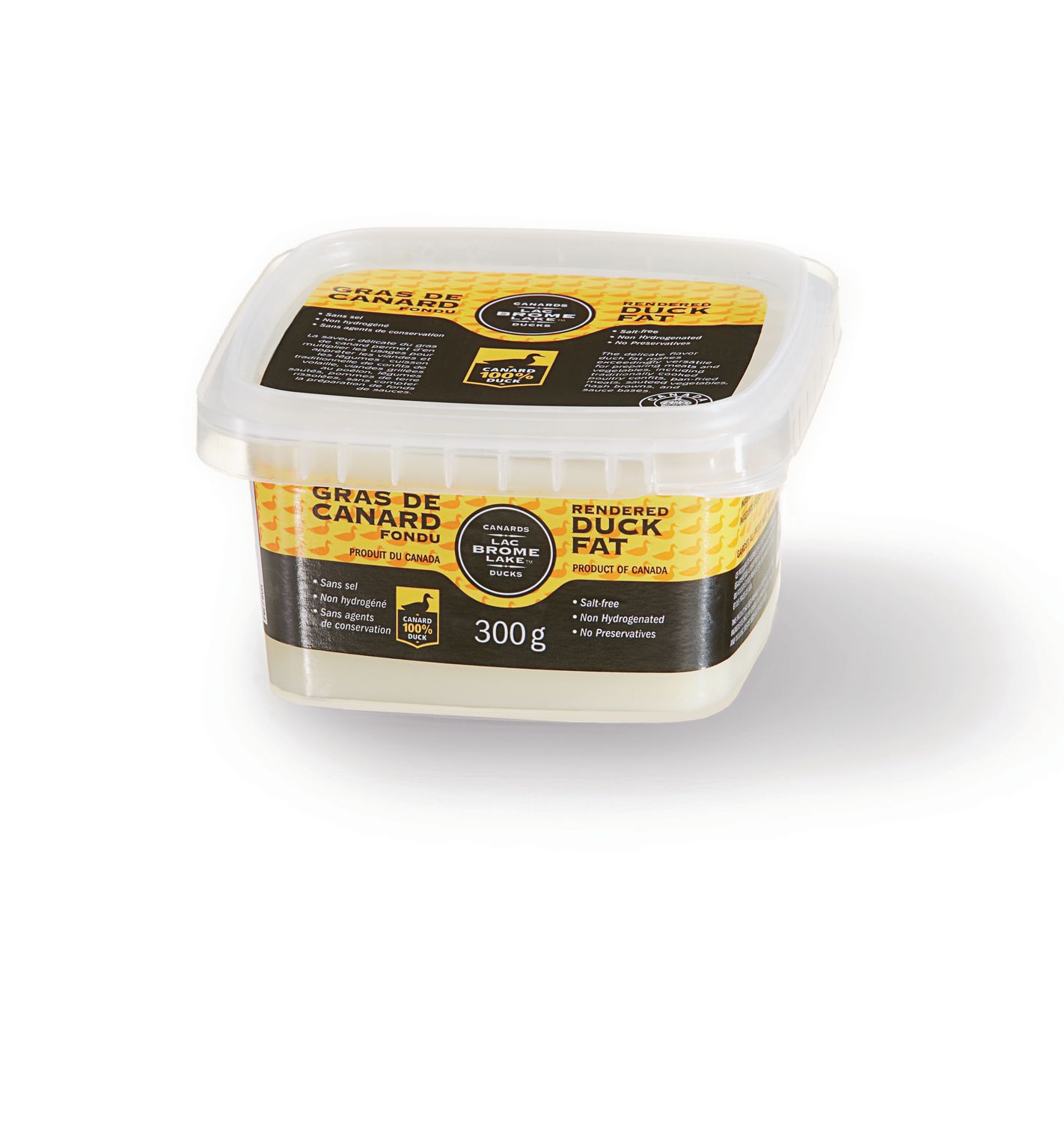 Brome Lake Rendered Duck Fat 300g