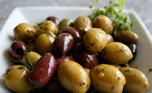 Italian Spiced Olives