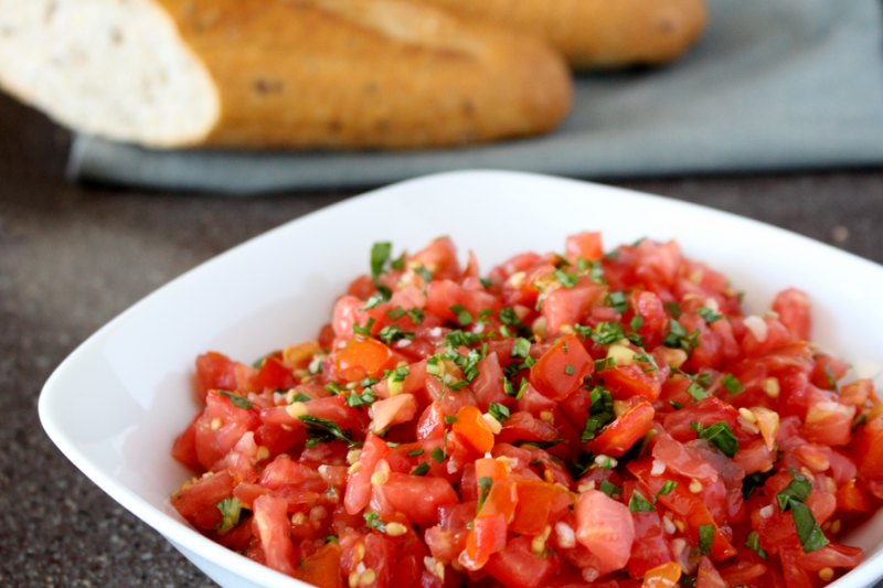 Maria's In Store Made Bruschetta