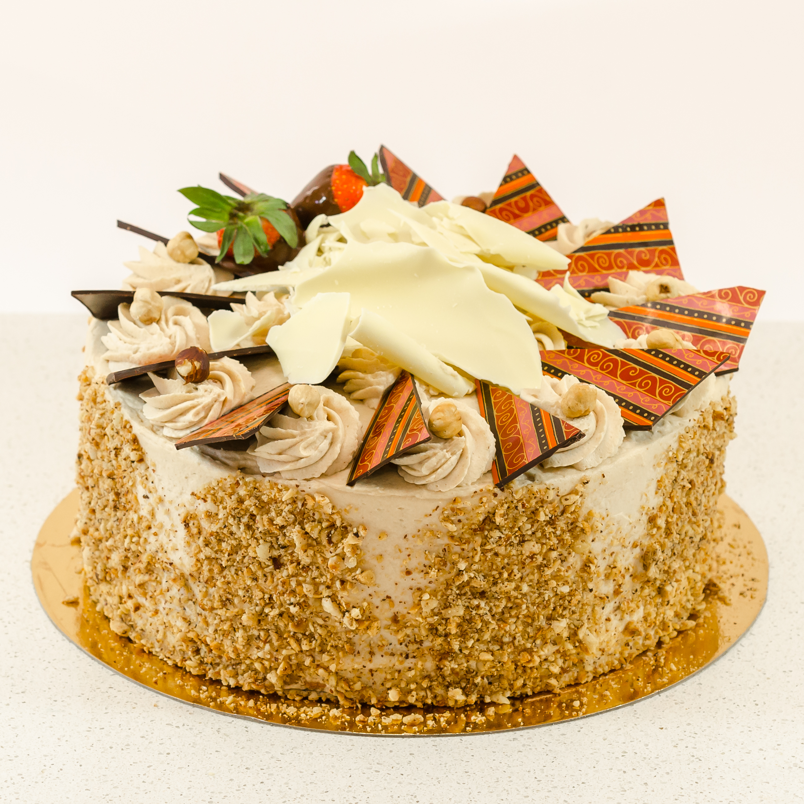 Hazelnut Mousse Torte Large (Serves 12 to 16)