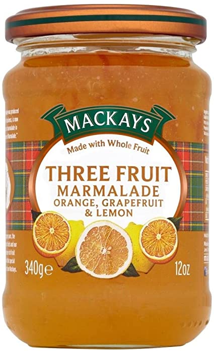 Mackays Three Fruit Marmalade 250ml