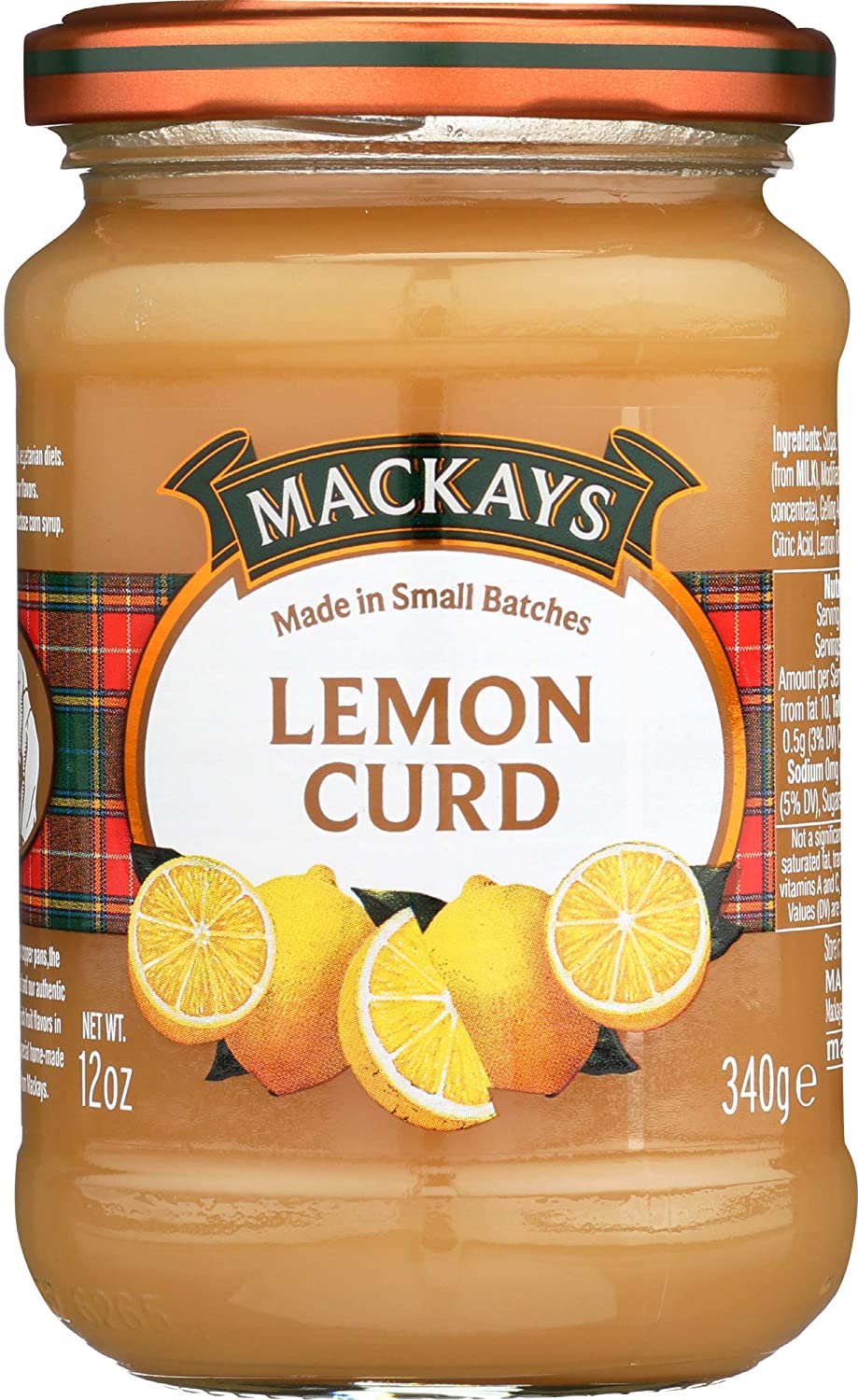 Mackays Lemon Curd 250ml