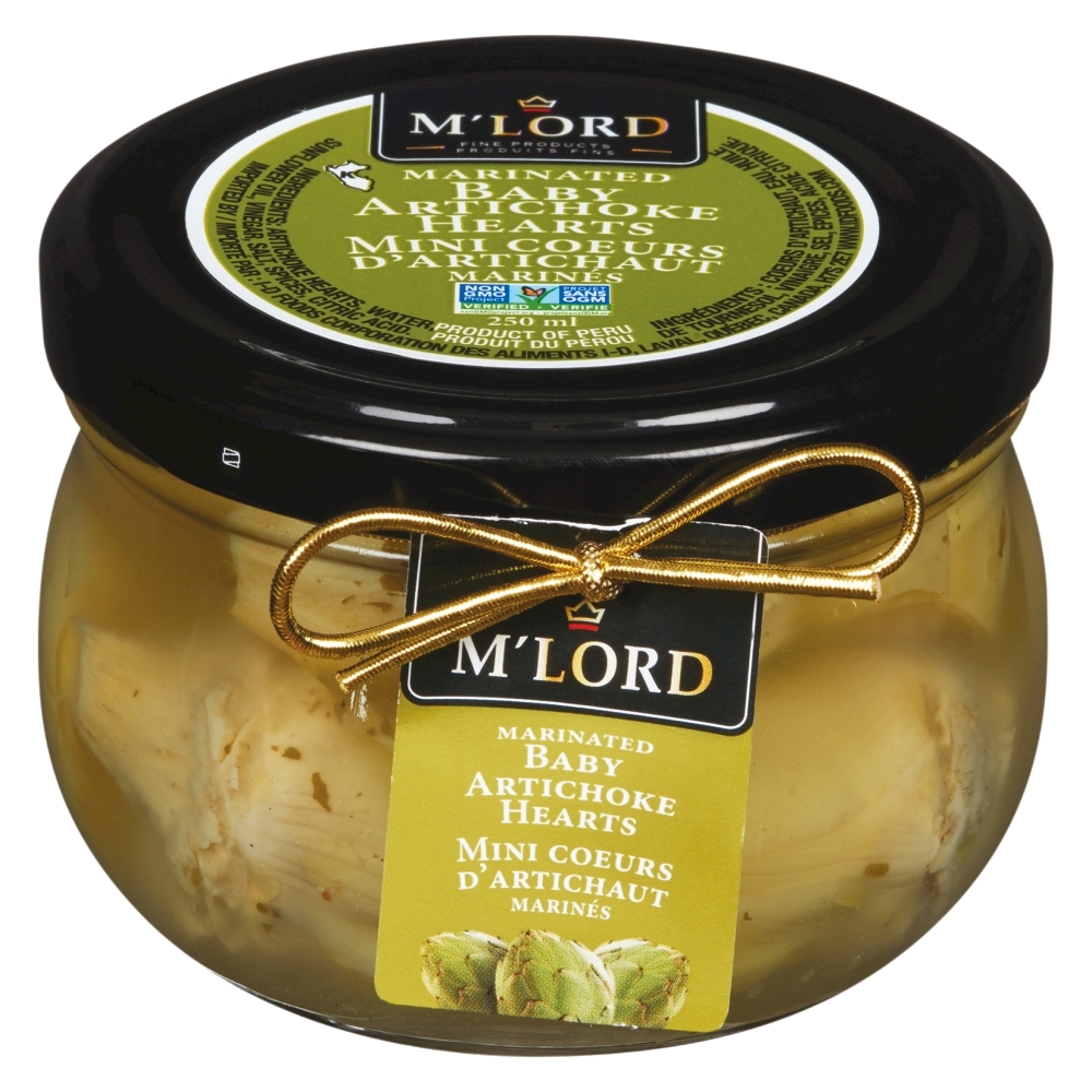 M'Lord Baby Artichoke Hearts 250ml