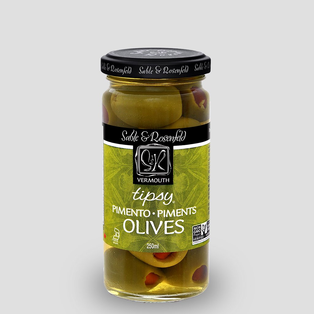 Sable & Rosenfeld Tipsy Olives with Vermouth 250ml