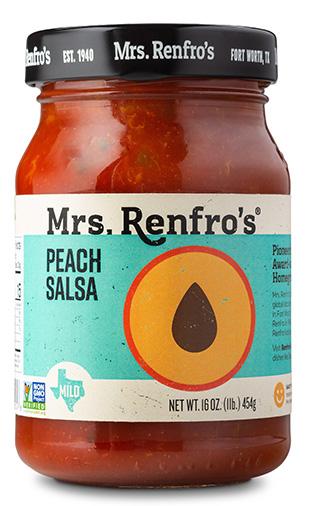 Mrs. Renfro's Peach Salsa 454g