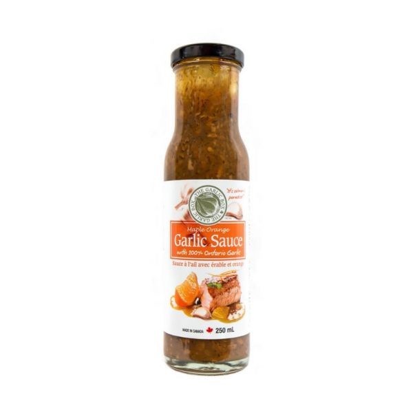 The Garlic Box Maple Orange Garlic Sauce 355ml