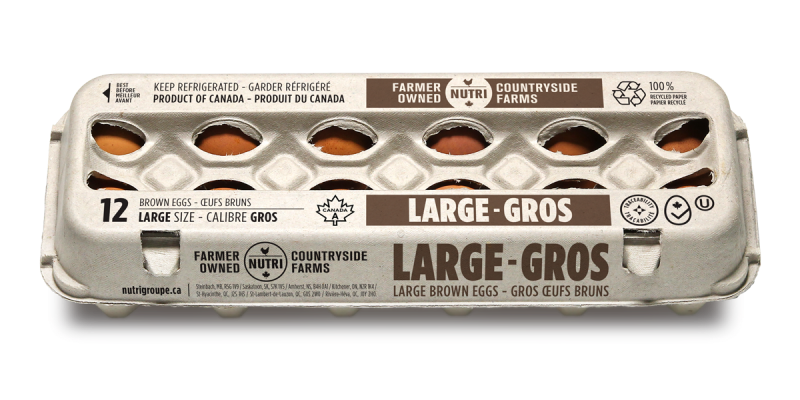 Countryside Farms Large Brown Eggs 12pk