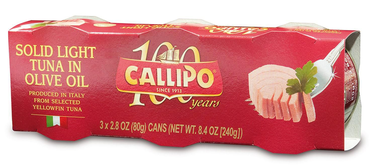 Callipo Tuna Solid Light in Oil 3 x 80g