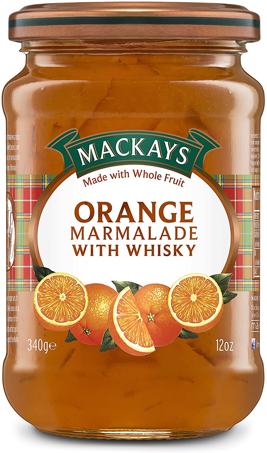 Mackays Orange Marmalade with Whisky 250ml
