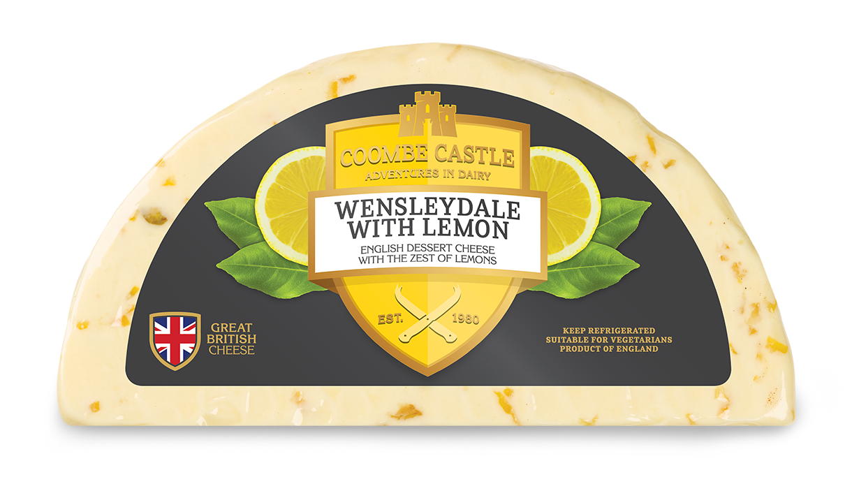 Wensleydale Cheese with Lemon Zest