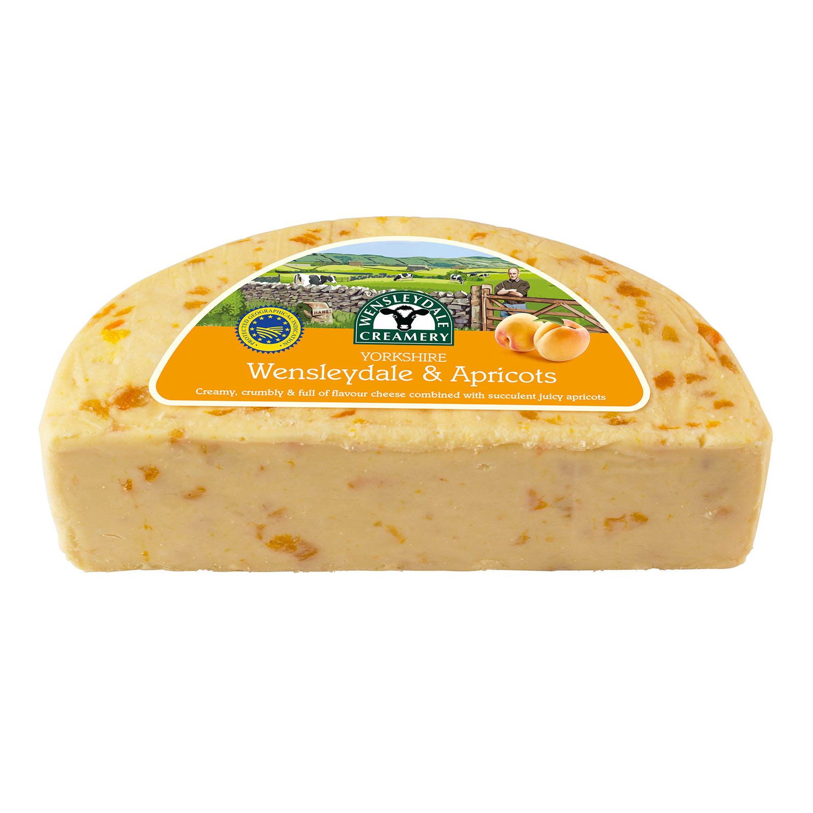 Wensleydale Cheese with Apricots