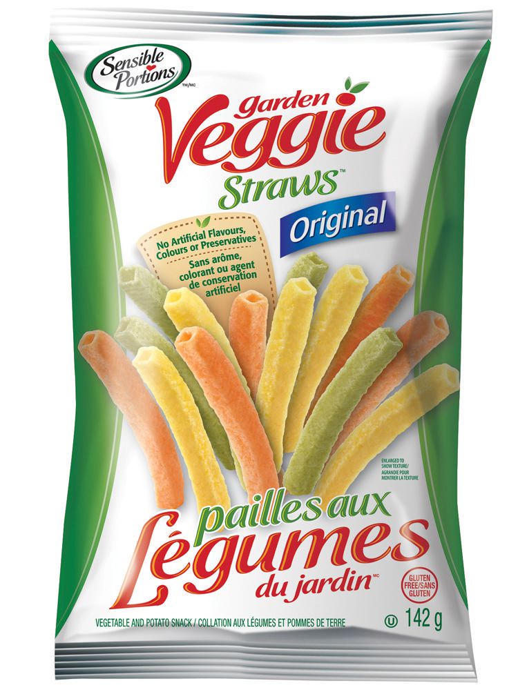 Sensible Portions Garden Veggie Straws 142g
