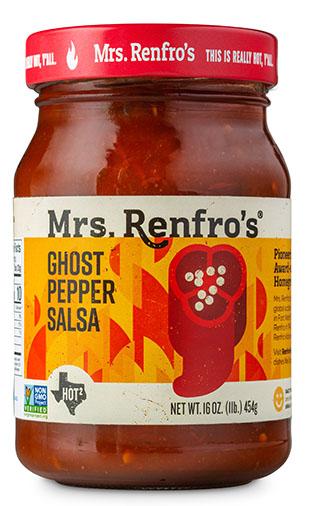 Mrs. Renfro's Ghost Pepper Salsa 454g