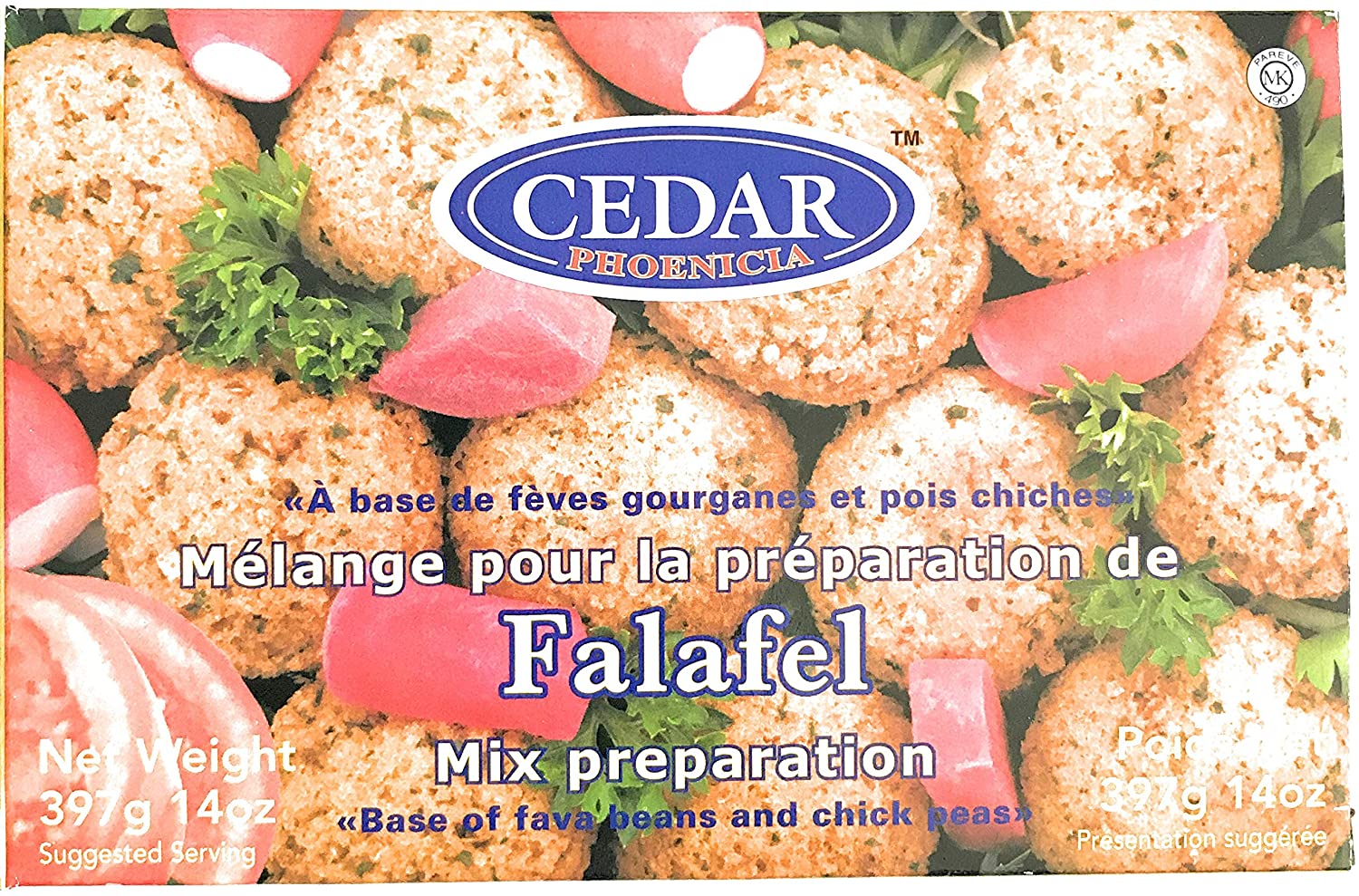 Cedar Pheonicia Falafel Mix 397g