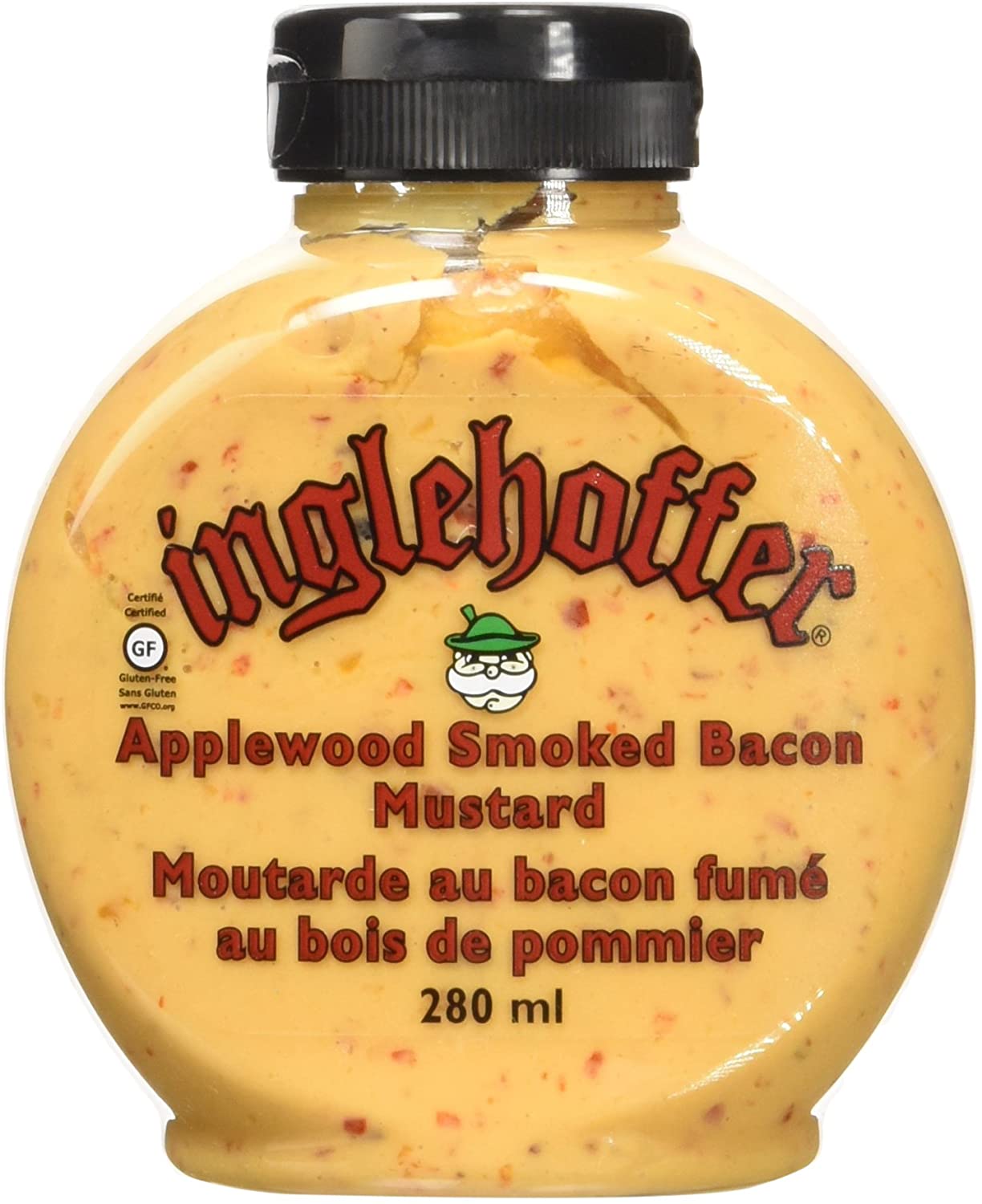 Inglehoffer Applewood Smoked Bacon Mustard 280ml