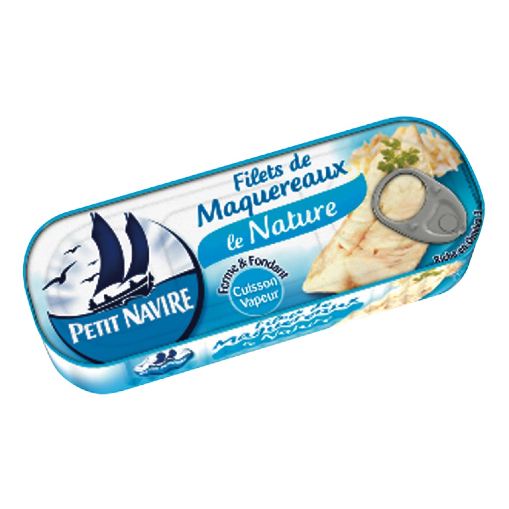 Petit Navire Steamed Mackerel Fillet 110g