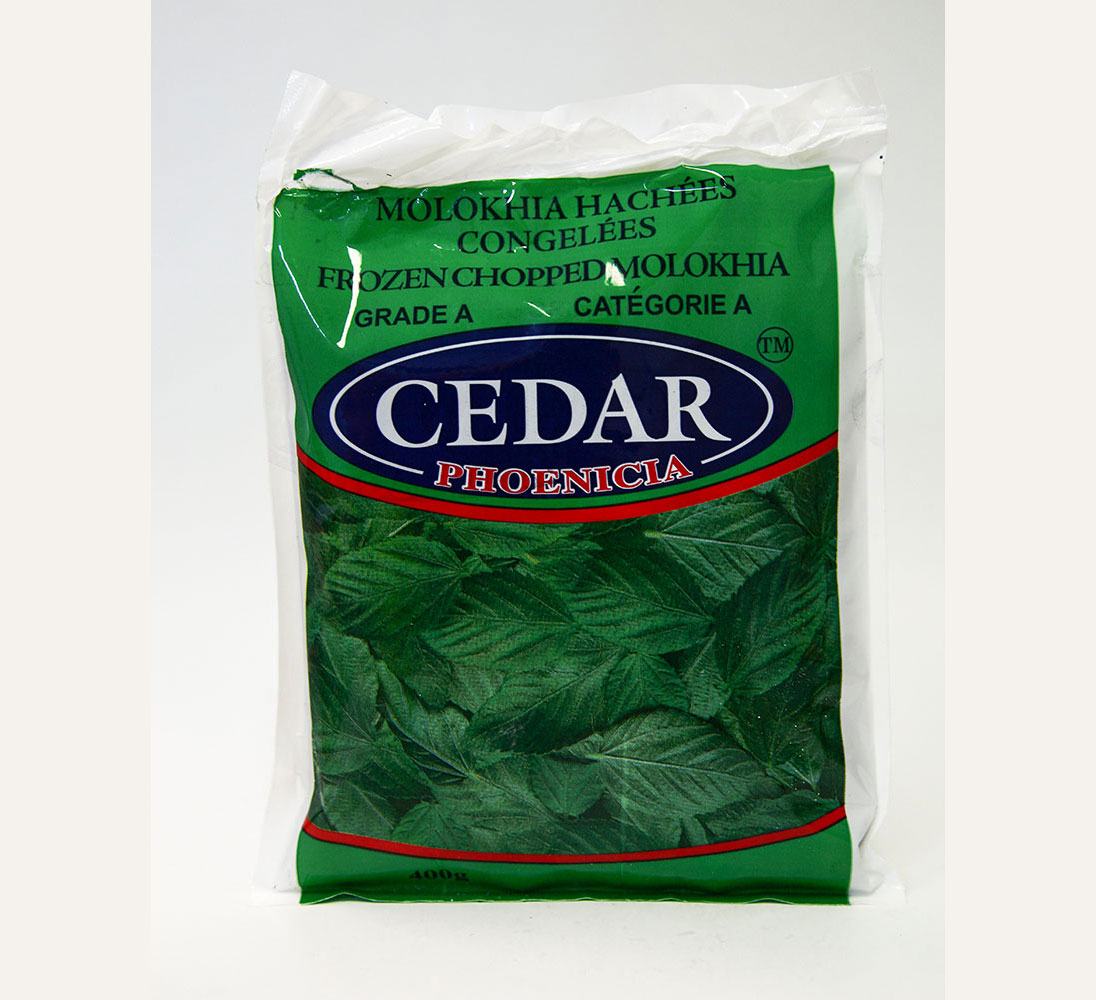 Cedar Phoenicia Frozen Chopped Molokhia 400g