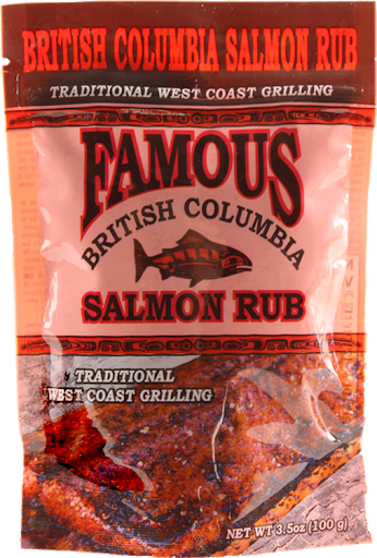 Famous British Columbia Salmon Rub 100g