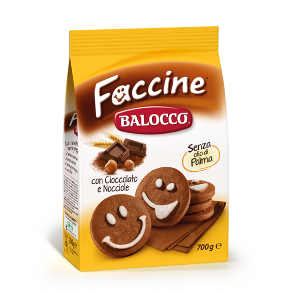 Balocco Faccine Cookies 700g