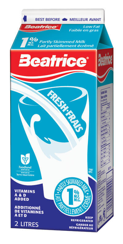 Beatrice 1% Milk 2L