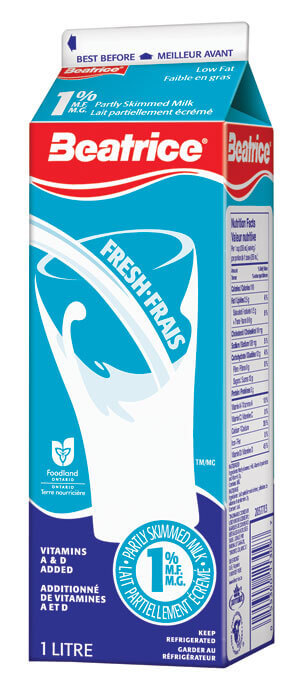Beatrice 1% Milk 1L