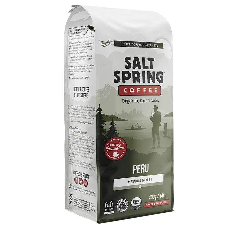 Salt Spring Coffee Peru 400g