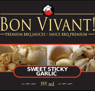 Bon Vivant Sweet 'n' Sticky Garlic Barbeque Sauce 355ml