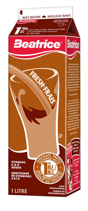 Beatrice 1% M.F. Chocolate Milk 1L