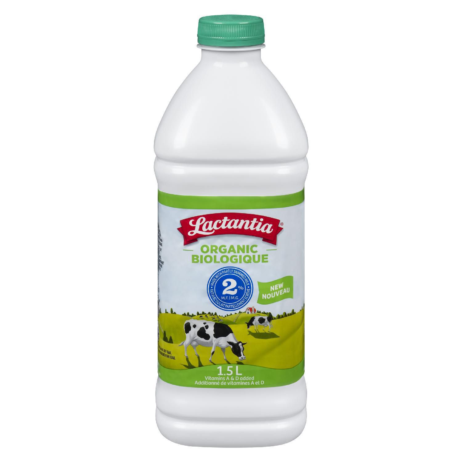 Lactancia Organic 2% M.F. Milk 1.5L