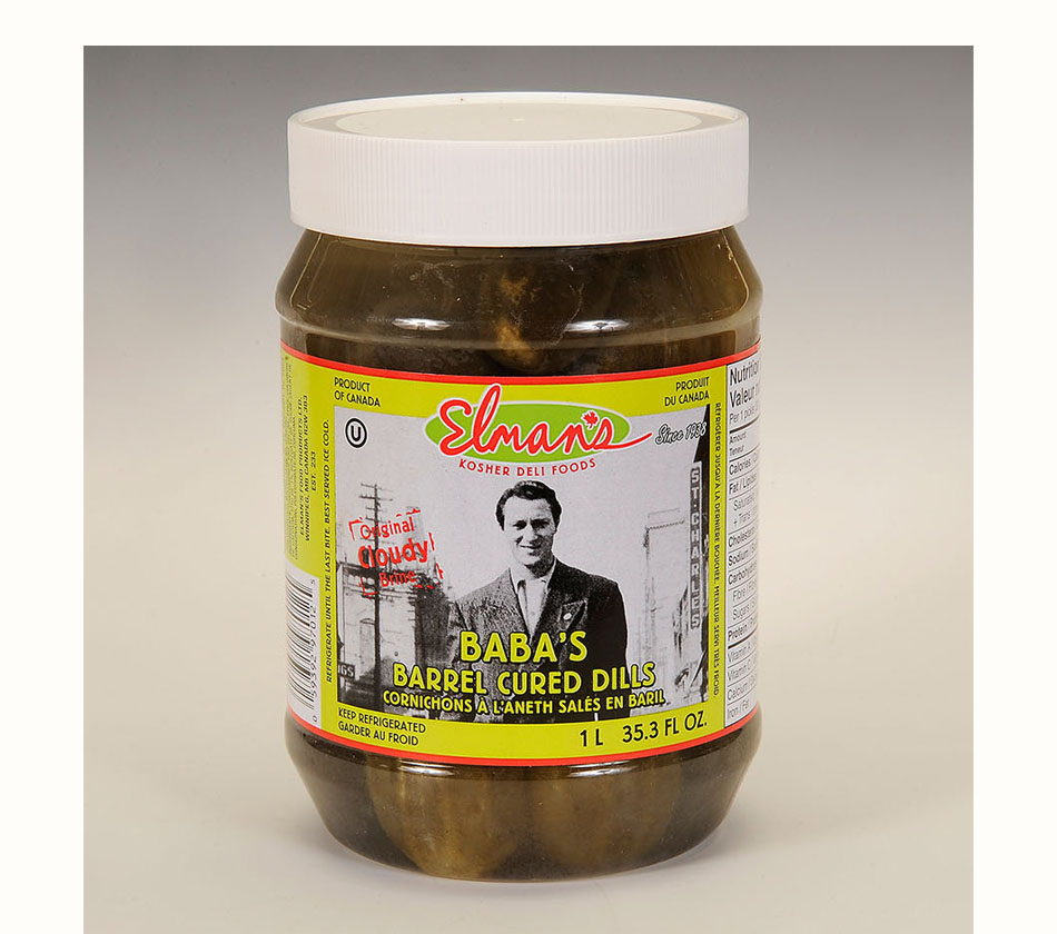 Elman's BABA'S Barrel Cured Pickles 1L