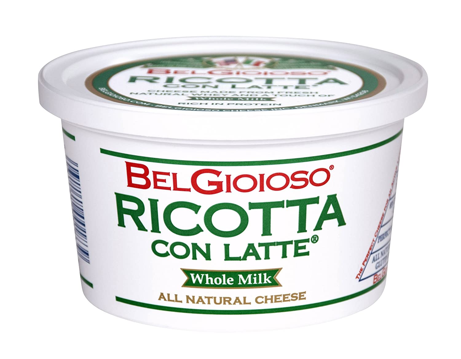 BelGioioso Ricotta Con Latte Whole 454g