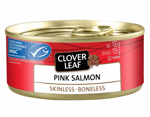 Cloverleaf Boneless Skinless Salmon 150g