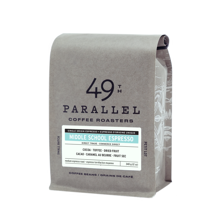 49th Parallel Coffee Middle School Espresso 340g