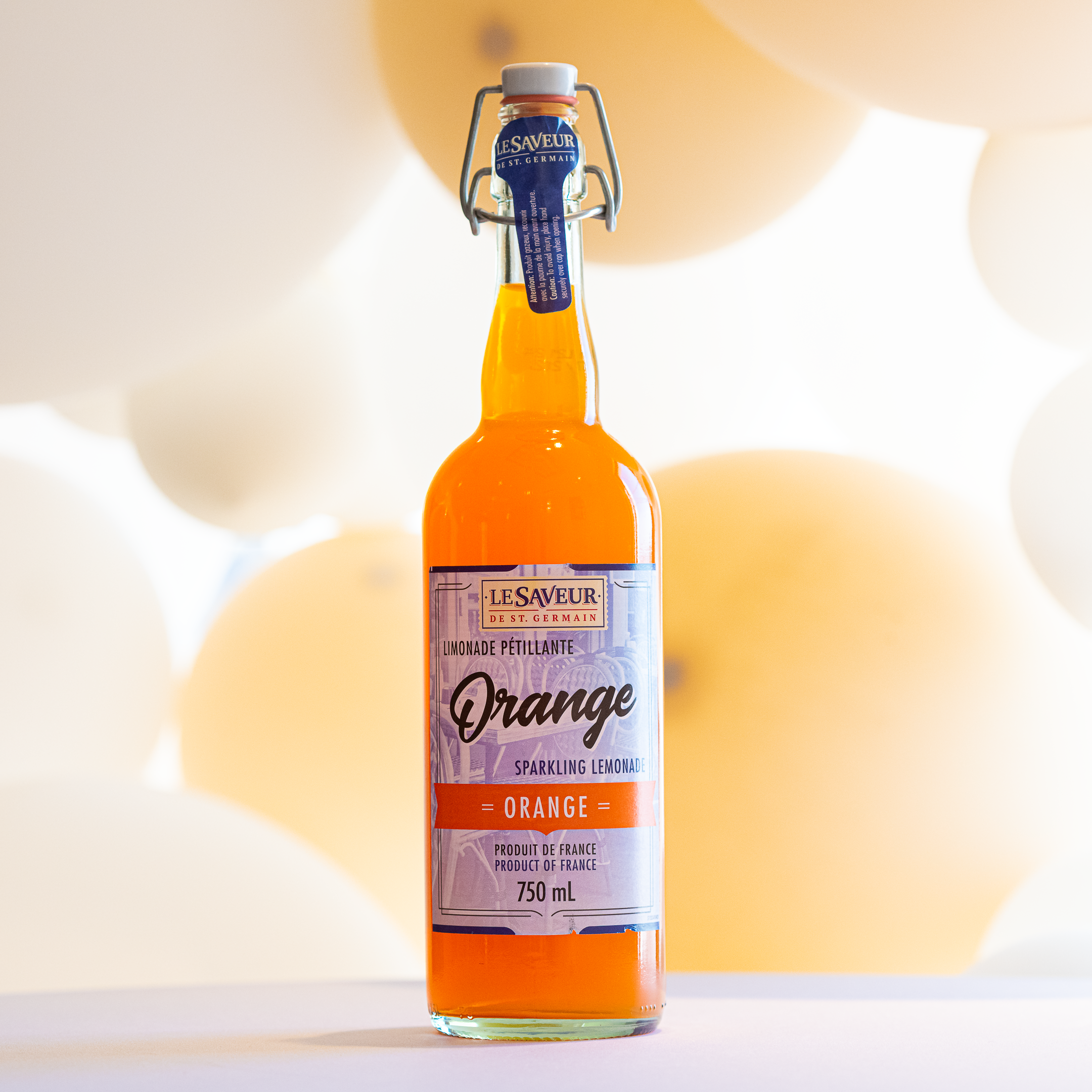 Le Saveur Orange Sparkling Lemonade 750ml