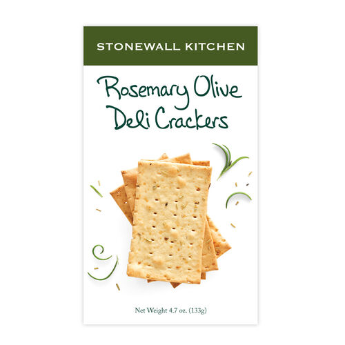 Stonewall Kitchen Rosemary Olive Deli Crackers 133g