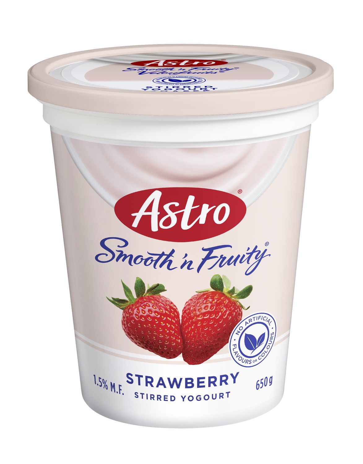 Astro Strawberry Yogurt 650g