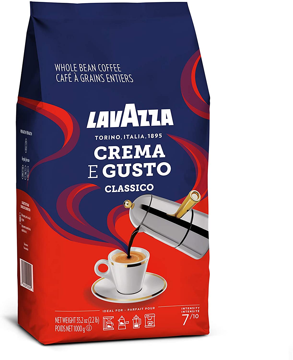 Lavazza Espresso Bean Crema Gusto 1kg