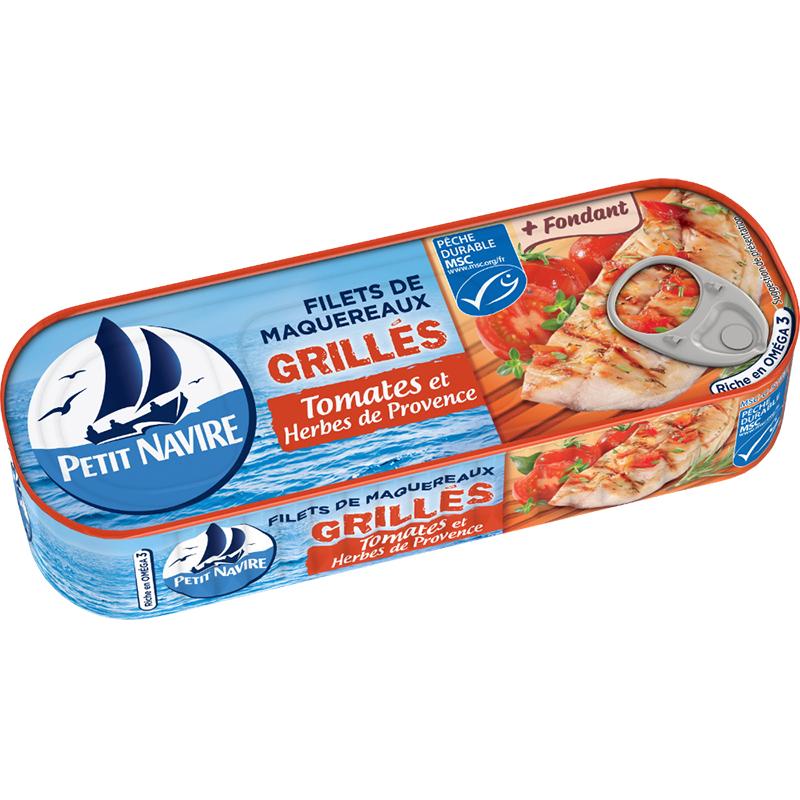 Petit Navir Mackerel in Tomato and Herbes de Provence 110g