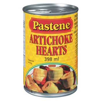Pastene Artichoke Hearts 398ml