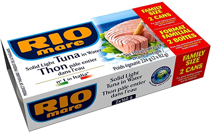 Rio Mare Tuna In Water 2 x 160g