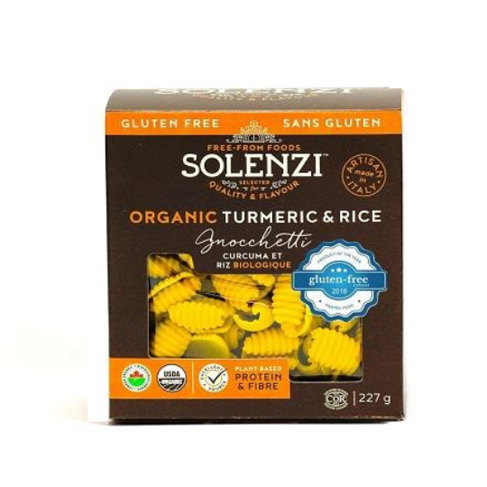 Solenzi Organic Turmeric & Rice Gnochetti 227g